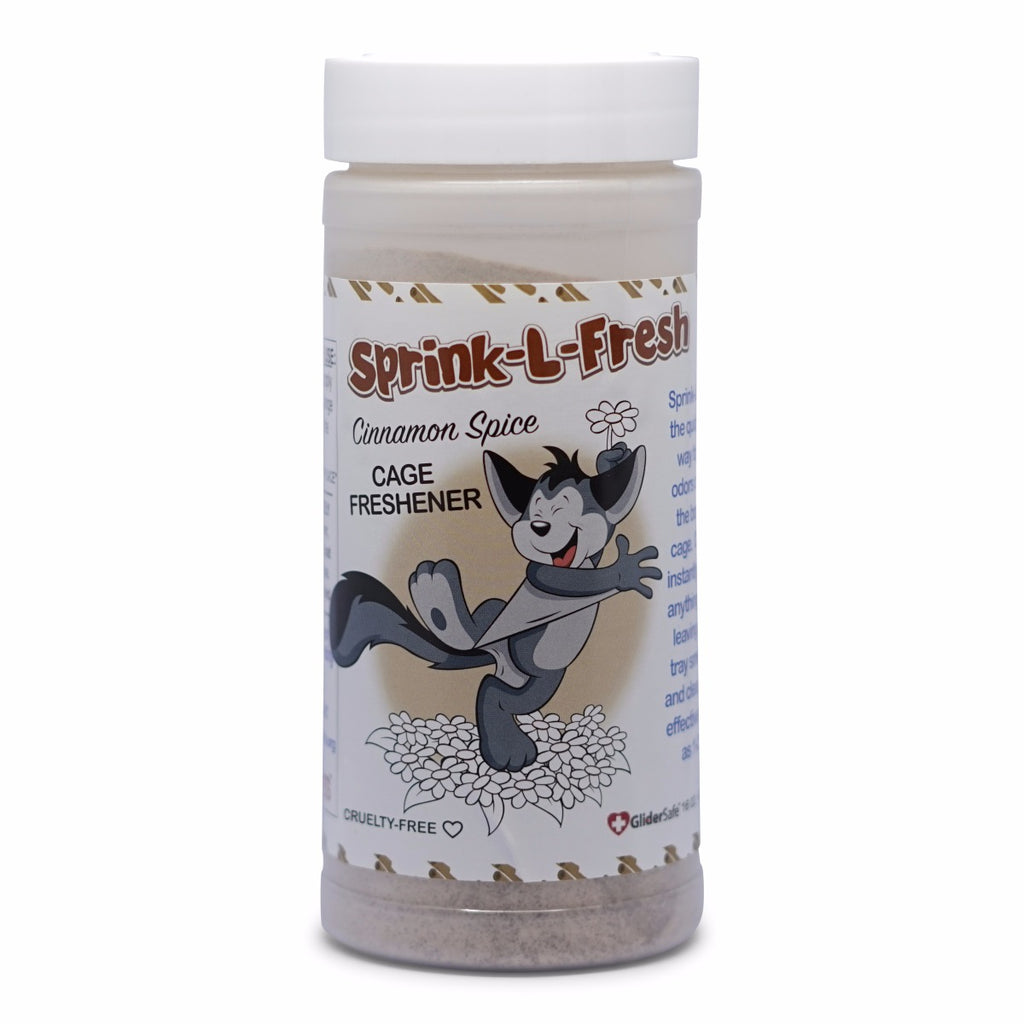 Sprink-L-Fresh Waste Tray Freshener: Cinnamon Spice Limited Edition! - Pocket Pets 