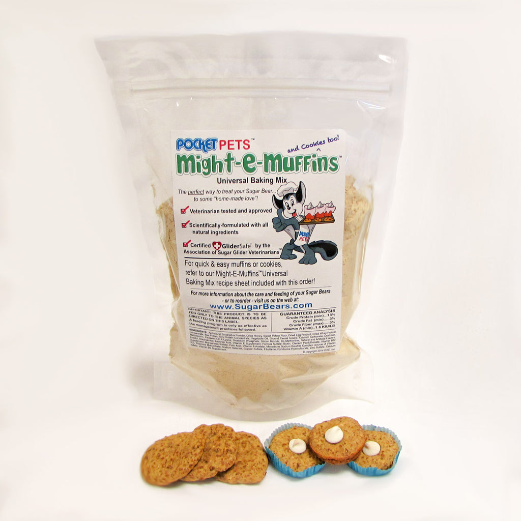 Might-E-Muffins & Cookies Universal Baking Mix: One-Year Supply - Pocket Pets 