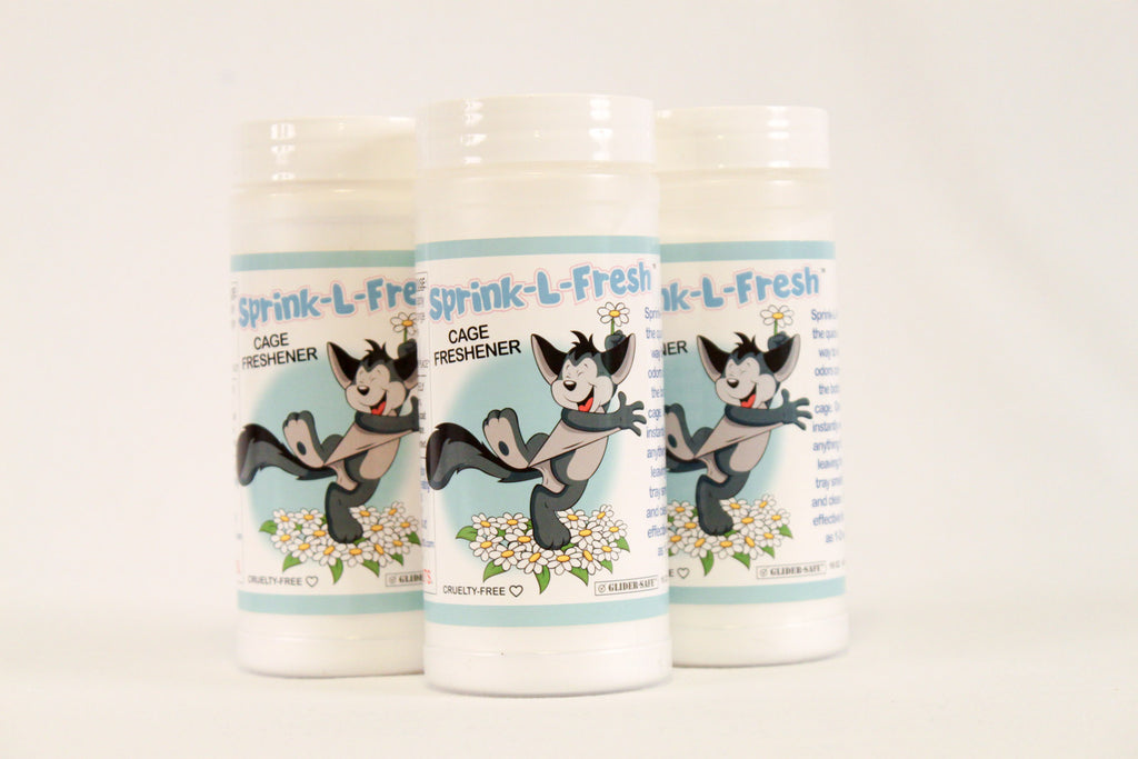 Sprink-L-Fresh Waste Tray Freshener: 3-Pack - 1 YEAR supply - Pocket Pets 