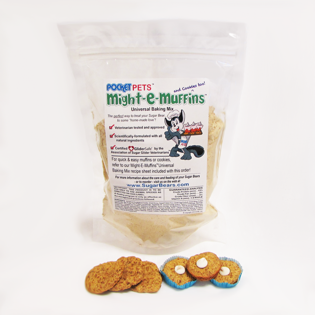 Might-E-Muffins & Cookies Universal Baking Mix: One-Year Supply - Pocket Pets 